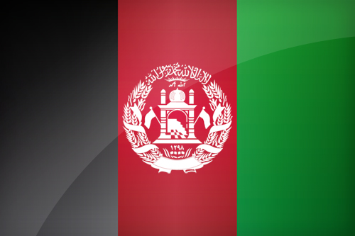 Large Afghan flag