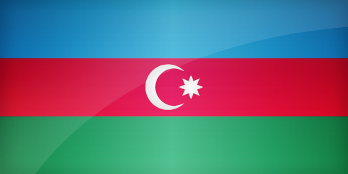 Large Azerbaijani flag