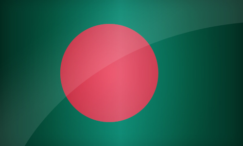 Large Bangladeshi flag
