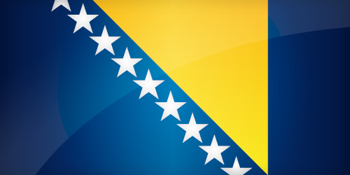 Large Bosnian flag