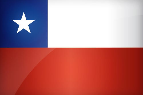 Large Chilean flag