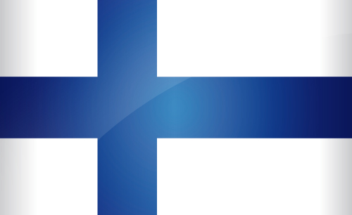 Large Finnish flag