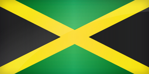 Large Jamaican flag