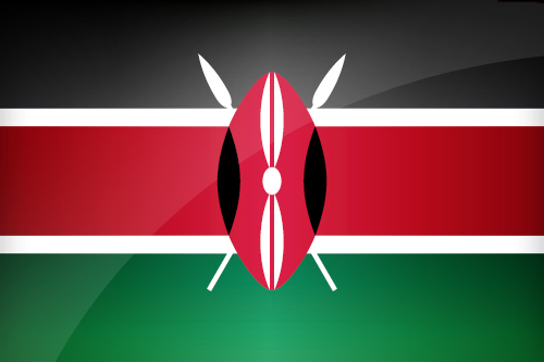 Large Kenyan flag