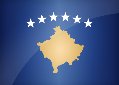 Large Kosovar flag