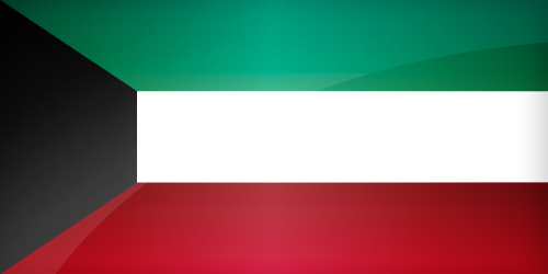 Large Kuwaiti flag
