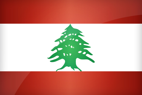 Large Lebanese flag