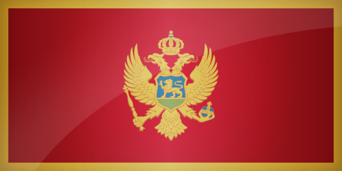 Large Montenegrin flag