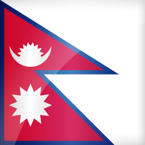 Large Nepali flag