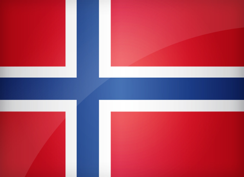 Large Norwegian flag