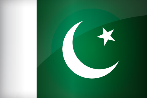 Large Pakistani flag