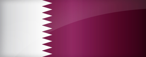 Large Qatari flag