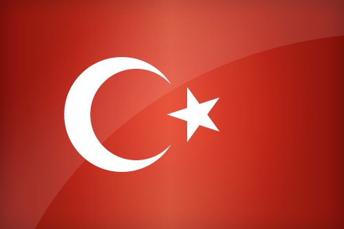 Large Turkish flag