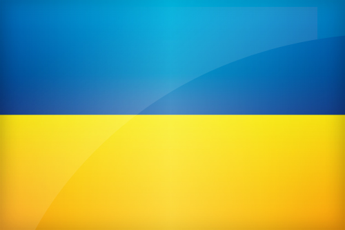 Large Ukrainian flag