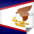 American Samoa Icon Flag