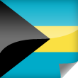 Bahamas Icon Flag