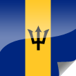 Barbados Icon Flag