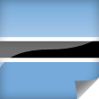 Botswana Icon Flag