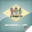 Delaware Icon Flag