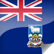 Falkland Islands Icon Flag