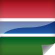 Gambia Icon Flag