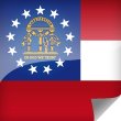 Georgia - US State Icon Flag