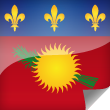 Guadeloupe Icon Flag