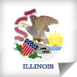 Illinois Icon Flag