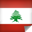 Lebanon Icon Flag
