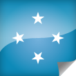 Micronesia Icon Flag