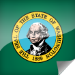 Washington US State Icon Flag