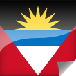 Antigua Barbuda Icon Flag