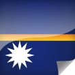 Nauru Icon Flag