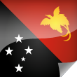 Papua New Guinea Icon Flag