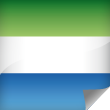 Sierra Leone Icon Flag