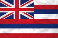 Flag Hawaii Paper Texture