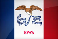 Flag Iowa State