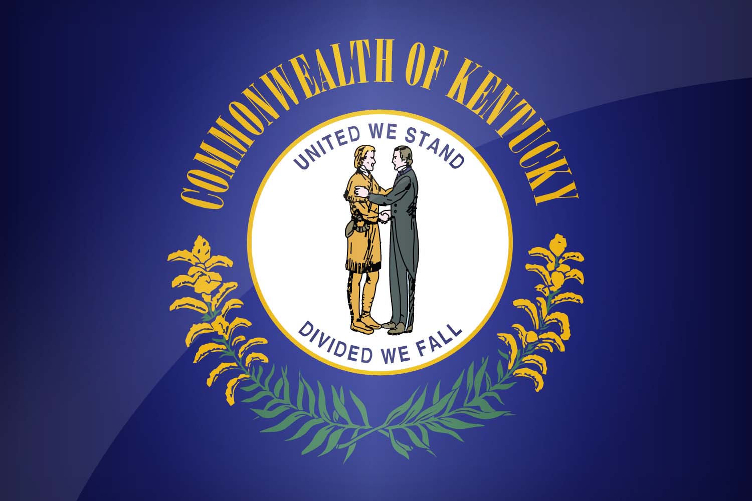 Flag of Kentucky in High Resolution