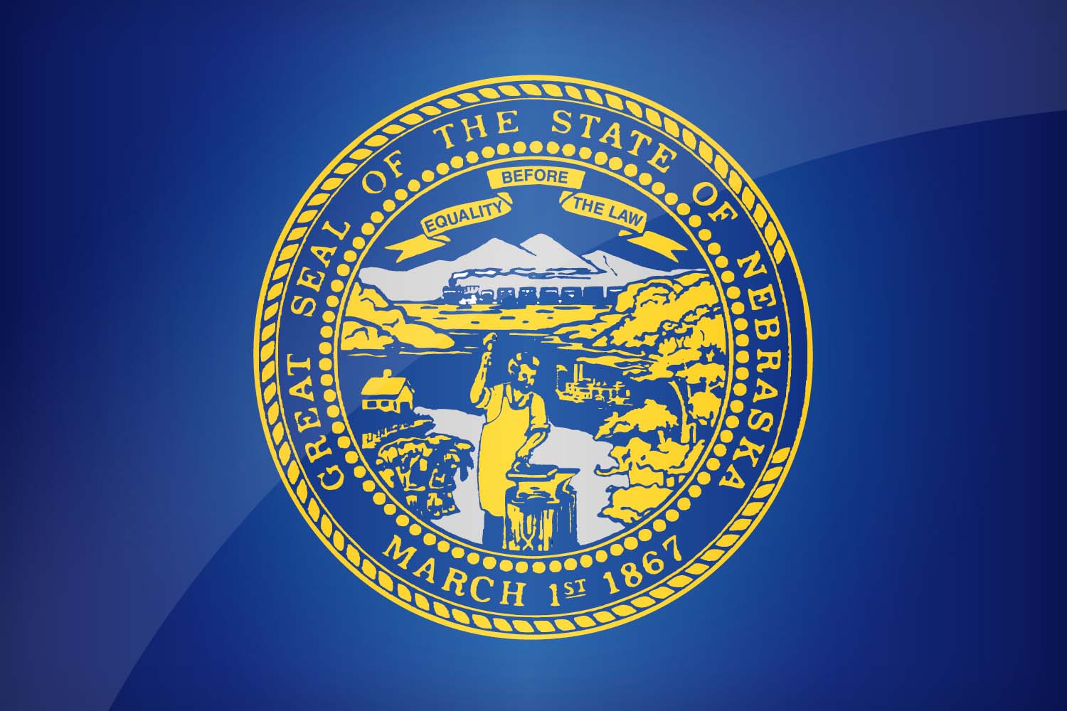Flag of Nebraska in High Resolution