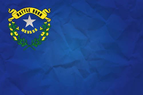 Flag Nevada Paper - Size Medium