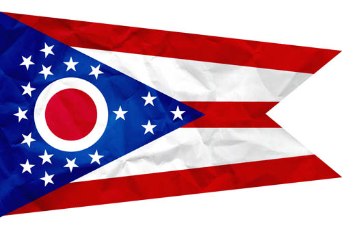 Flag Ohio Paper - Size Medium