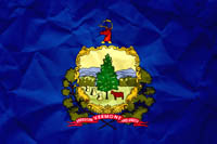 Vermont Flag Paper Texture