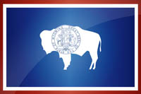 Flag Wyoming State