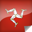 Isle of man Icon Flag