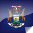 Michigan Icon Flag